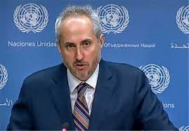 Düjjarik: “BMT bu istiqamətdə atılan bütün addımları dəstəkləyir